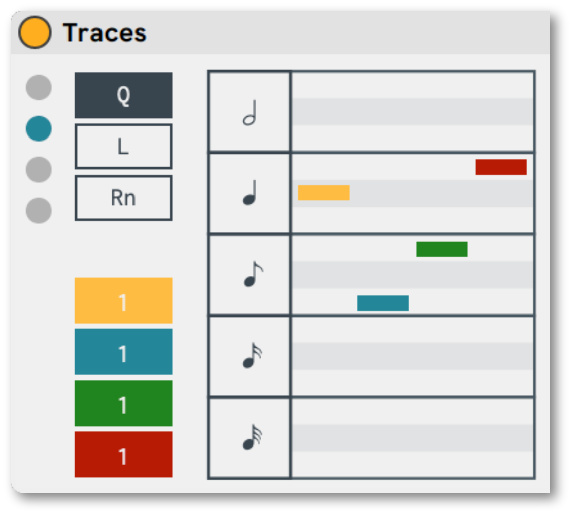 Traces 2 - Max for Live device