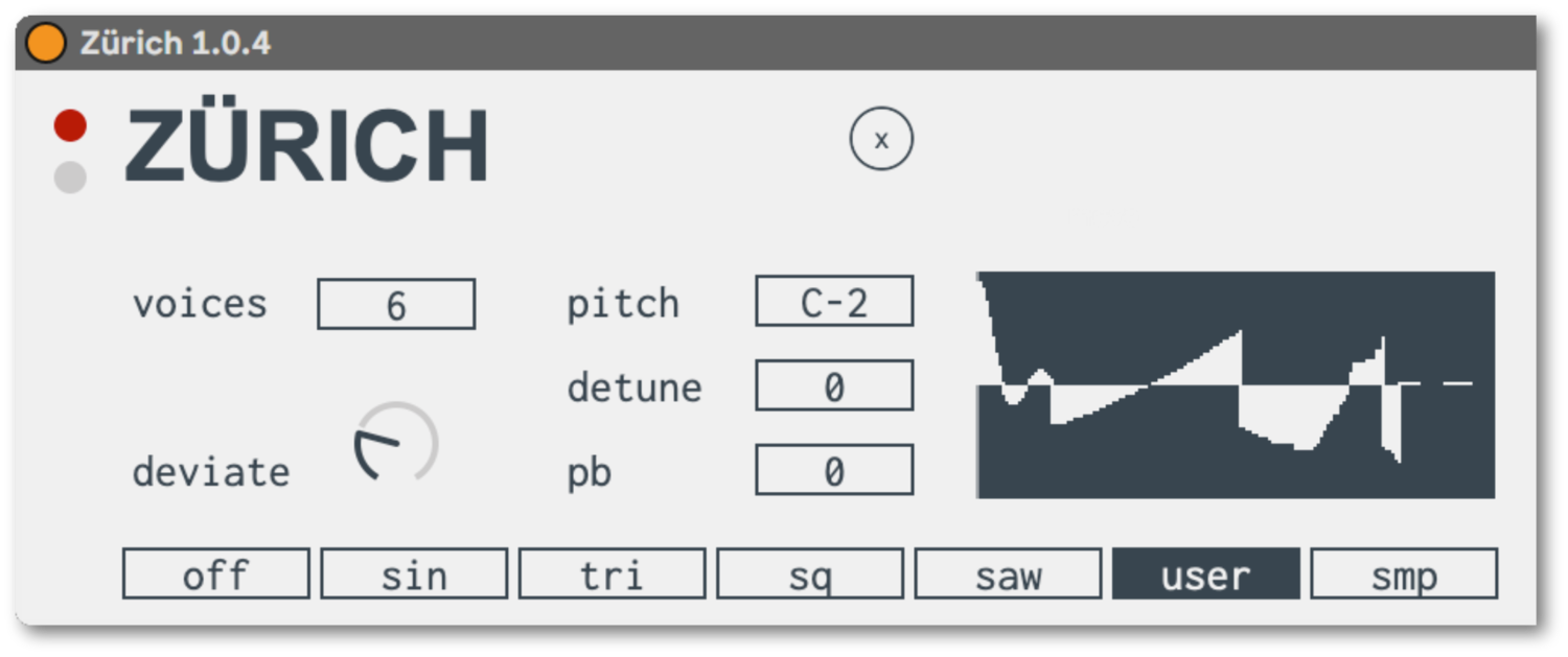 Zürich, a Max for Live device