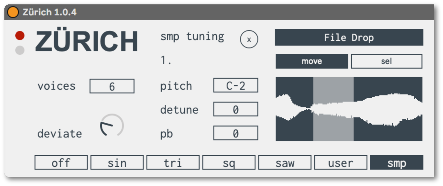 Zürich, a Max for Live device