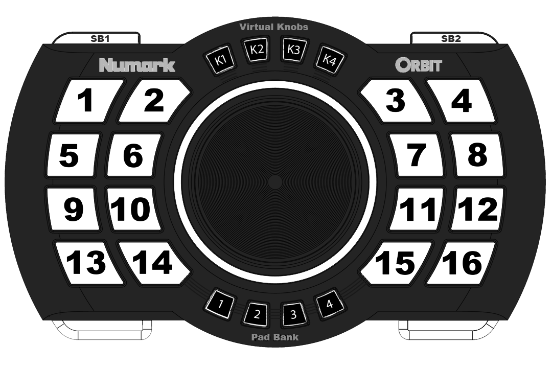 Numark Orbit Wireless DJ Controller